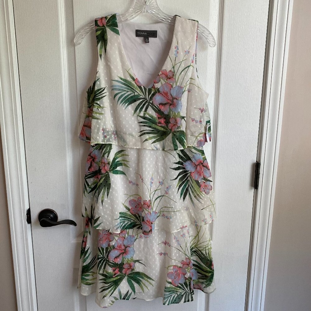 Donna Ricco dotted swiss dress 4 NWT